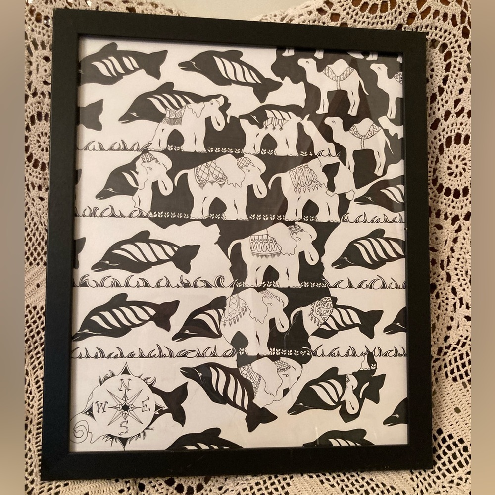 Amateur Animal Design Surreal Art Pen and Marker